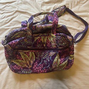 Vera Bradley Batik Leaves Small Duffel Bag